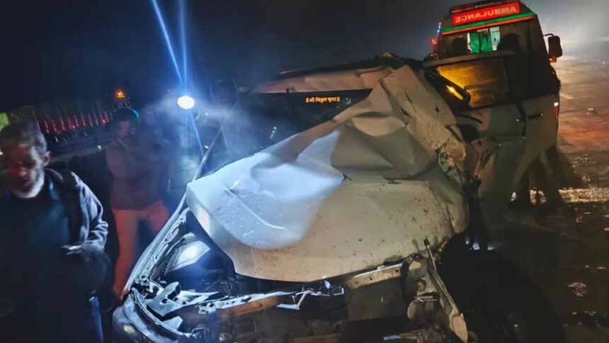 Washim Accident News, Prataprao Jadhav Car Accident, Samruddhi Mahamarg Accident, Maharashtra Road Accident, Union Minister Car Accident, Washim Latest News, Buldhana MP News, Shiv Sena Shinde Group, Highway Accident Maharashtra, Breaking News Maharashtra