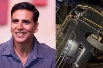 Akshay Kumar Accident, Akshay Kumar Juhu Accident, Akshay Kumar Security Van, Akshay Kumar Road Accident Mumbai, Bollywood News Hindi, Akshay Kumar Latest News, Juhu Accident News, Celebrity Road Accident, Mumbai News Hindi
