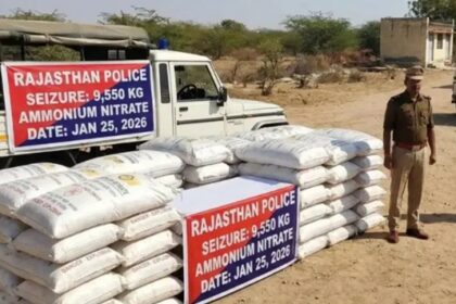 Rajasthan News, Nagaur Explosion Case, Ammonium Nitrate Seized, Republic Day Security, Terror Plot India, Explosive Recovery, NIA Investigation, Rajasthan Police Action, National Security News, Hindi Breaking News